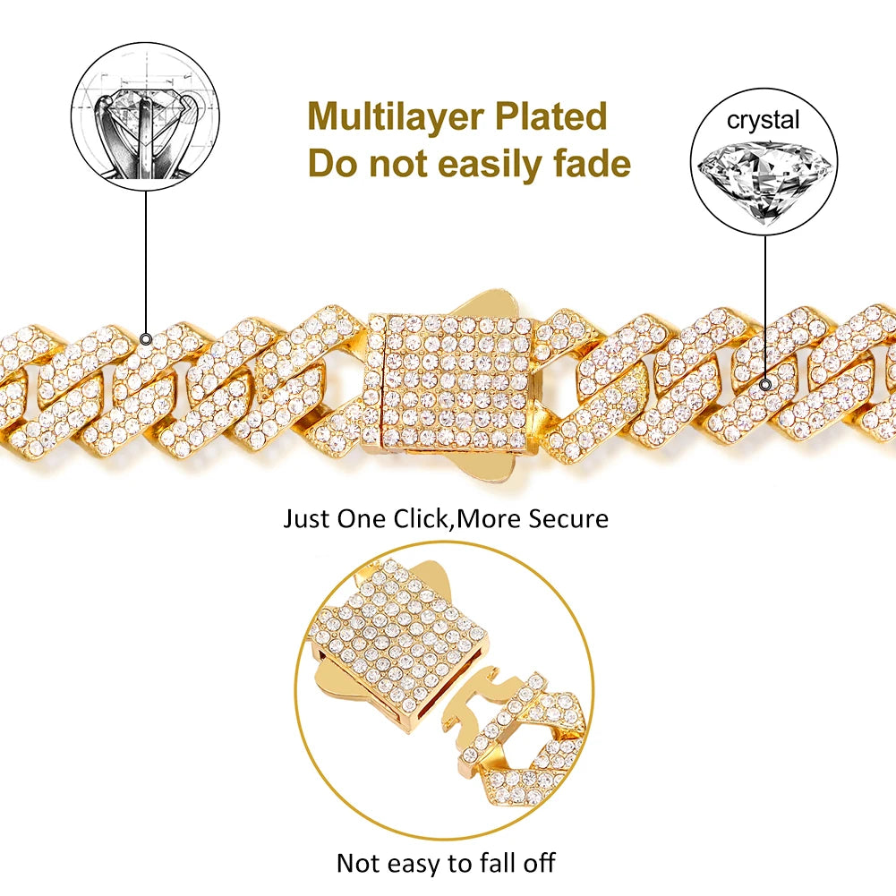 Iced Out Cuban Link Chain 14MM